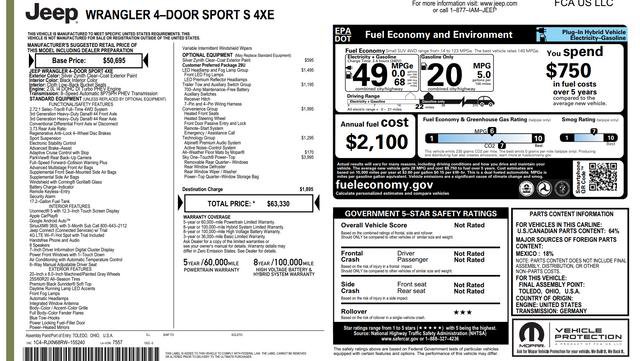 Used 2024 Jeep Wrangler Unlimited w/ Convenience Group image 8