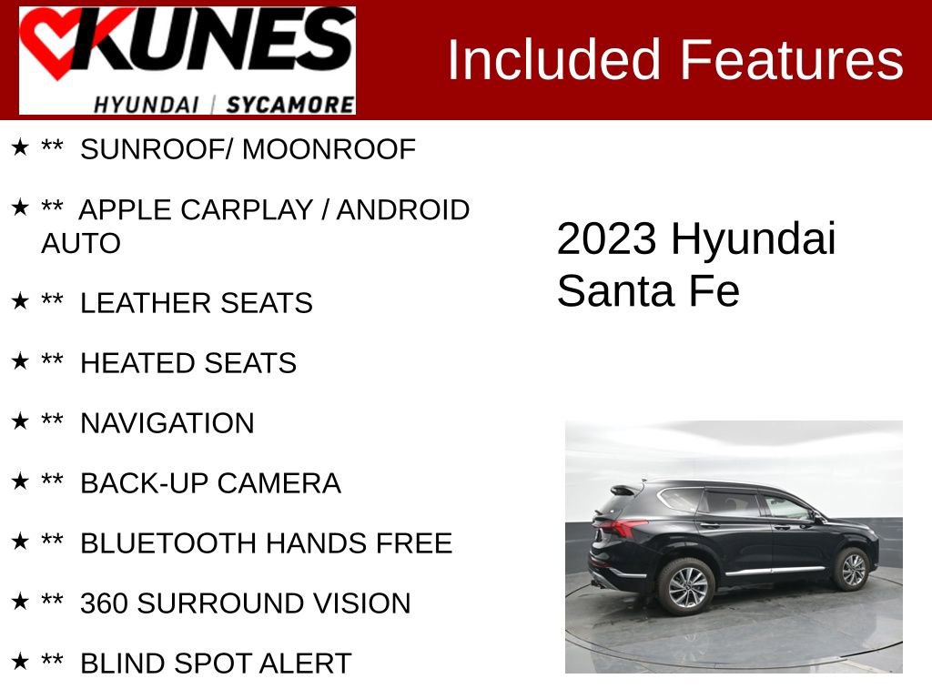 Used 2023 Hyundai Santa Fe Calligraphy AWD/4WD image 2