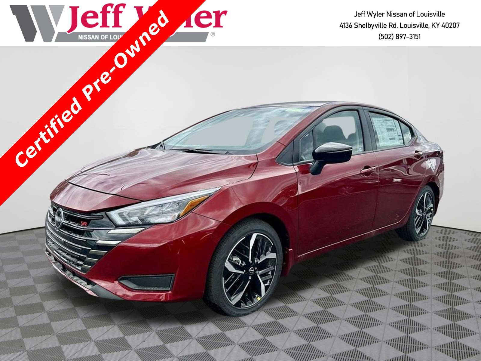 Certified 2025 Nissan Versa SR w/ Trunk Package