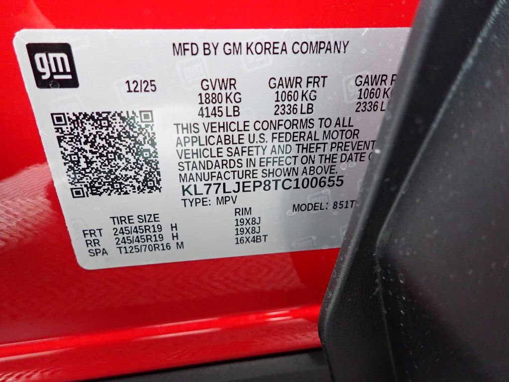 New 2026 Chevrolet Trax RS image 35