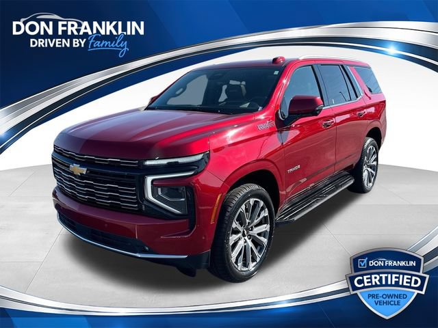 Used 2025 Chevrolet Tahoe High Country w/ Sun And Tow Package AWD/4WD 360° Tour