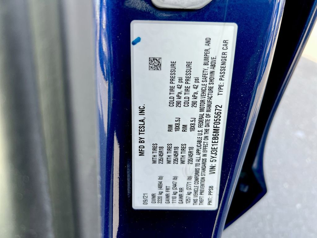 Used 2021 Tesla Model 3 Long Range AWD/4WD image 27
