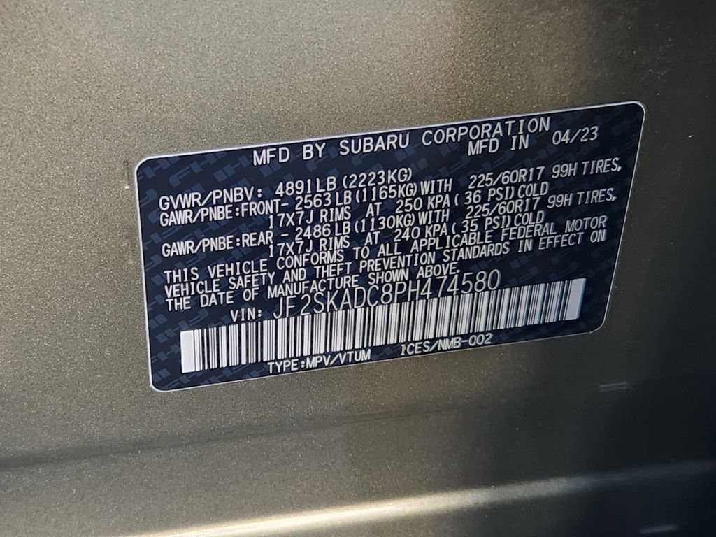 Certified 2023 Subaru Forester Premium image 29