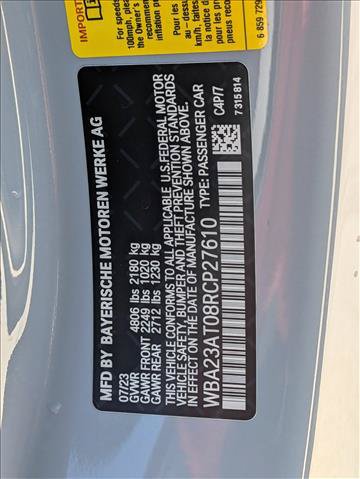 Used 2024 BMW 430i Convertible w/ M Sport Package RWD image 23