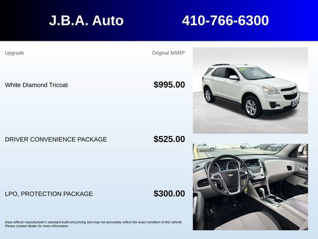 Used 2013 Chevrolet Equinox LT w/ Driver Convenience Package FWD image 5