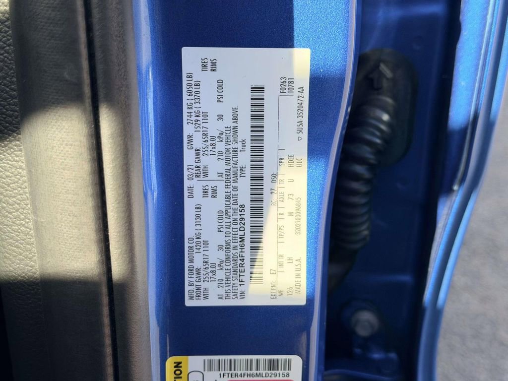 Used 2021 Ford Ranger XLT w/ Equipment Group 301A Mid image 26