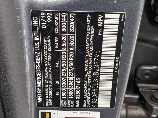 Used 2019 Mercedes-Benz GLS 450 4MATIC w/ Premium 1 Package image 48
