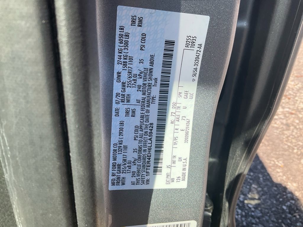 Used 2020 Ford Ranger XL w/ Equipment Group 101A Mid image 18