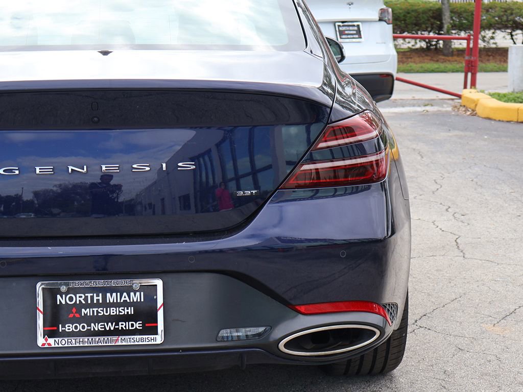 Used 2023 Genesis G70 3.3T w/ Sport Advanced Package RWD image 18