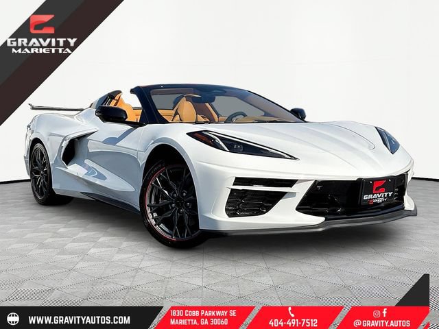 Used 2025 Chevrolet Corvette Stingray Premium Conv w/ Z51 Performance Package RWD image 1