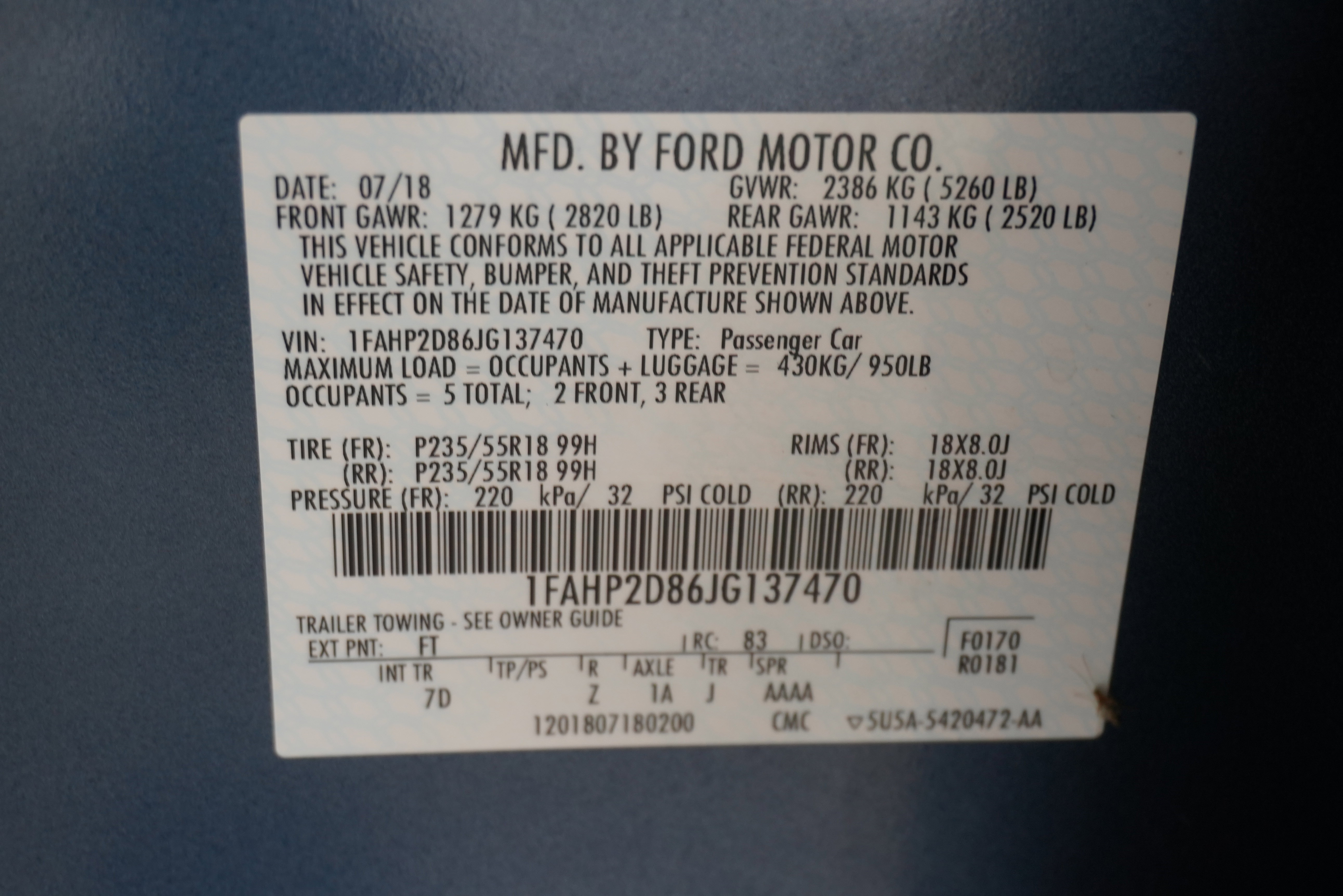 Used 2018 Ford Taurus SE image 26