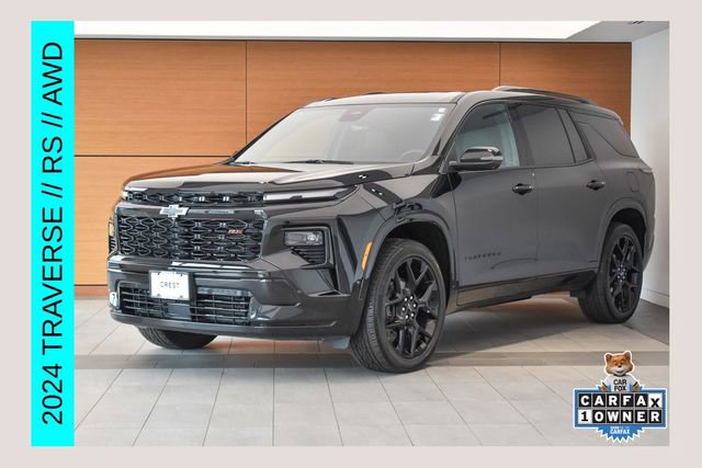 Used 2024 Chevrolet Traverse RS w/ LPO, Floor Liner Package