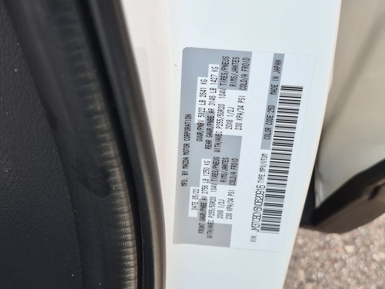 Used 2022 MAZDA CX-9 Grand Touring AWD/4WD image 38
