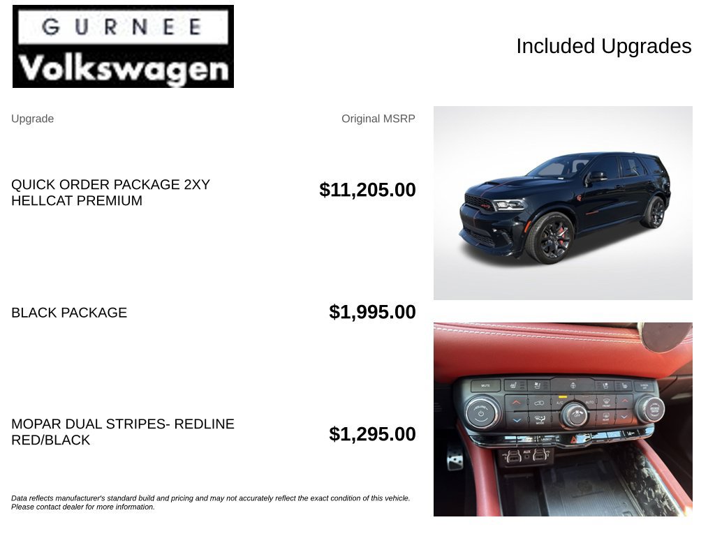 Used 2023 Dodge Durango SRT Hellcat AWD/4WD image 4