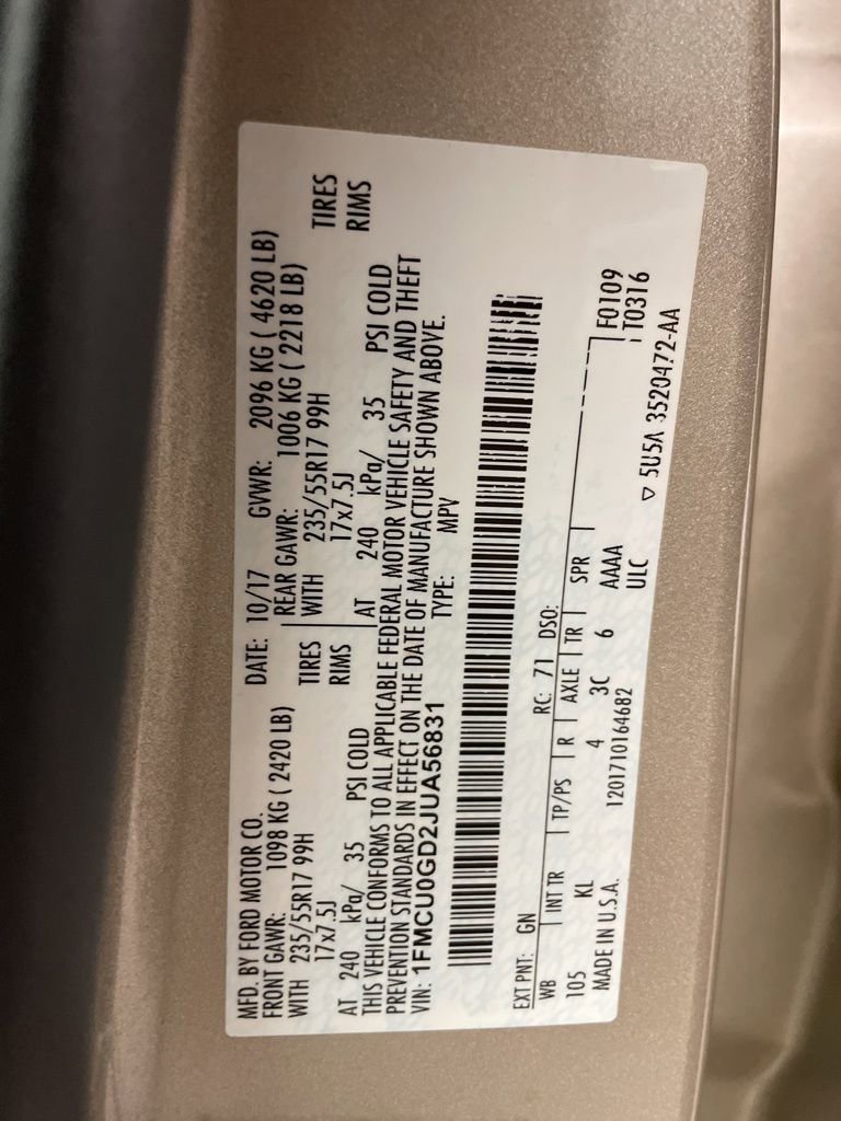 Used 2018 Ford Escape SE image 31