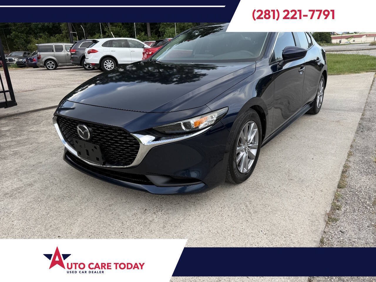 Used 2020 MAZDA MAZDA3 Sedan FWD image 1