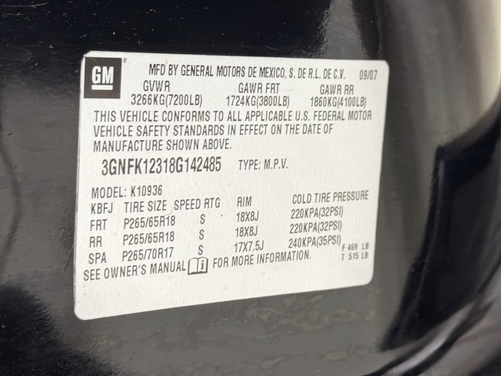 Used 2008 Chevrolet Avalanche LT w/ LT Preferred Equipment Group AWD/4WD image 28