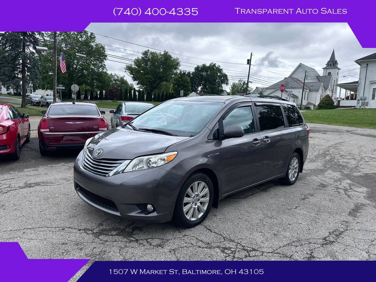 Used 2017 Toyota Sienna XLE w/ XLE Navigation Package