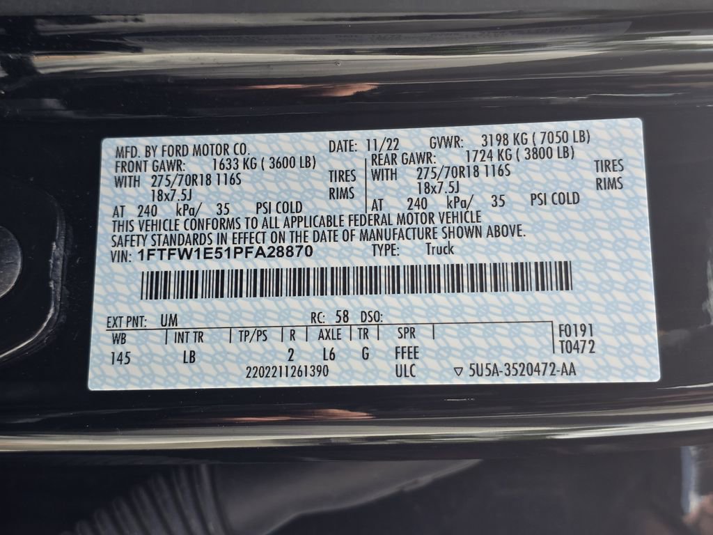 Used 2023 Ford F150 Tremor image 34