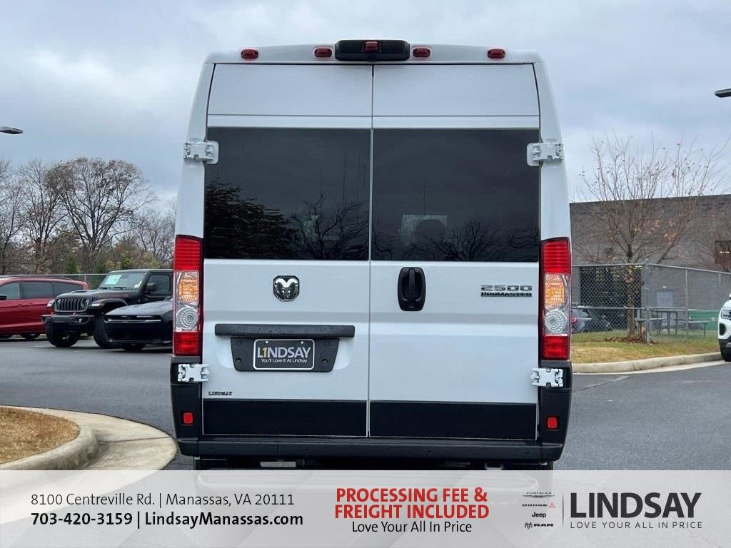 New 2026 RAM ProMaster 2500 w/ Quick Order Package 22H SLT+ FWD image 6