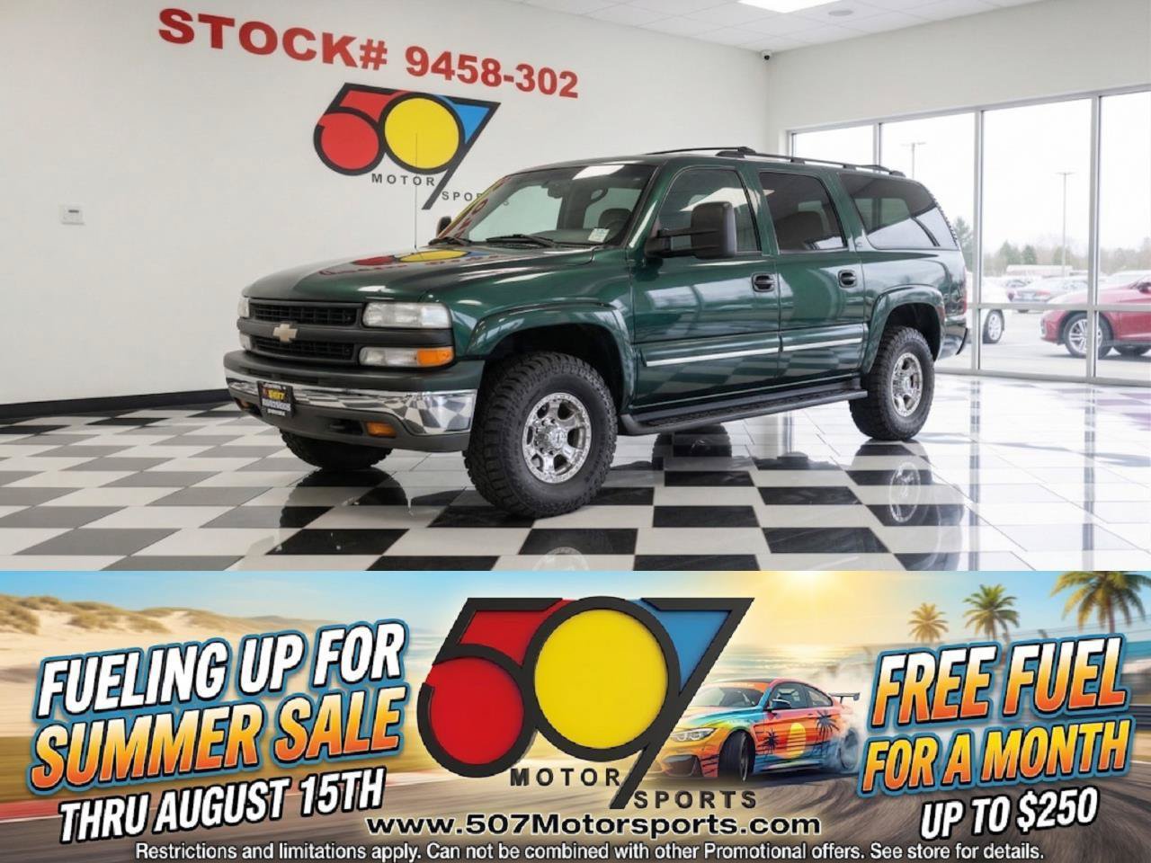 Used 2001 Chevrolet Suburban 2500 LT w/ LT Preferred Equipment Group AWD/4WD image 1