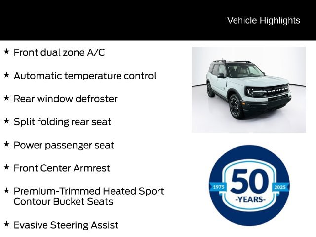Certified 2024 Ford Bronco Sport Outer Banks w/ Tech Package AWD/4WD image 16