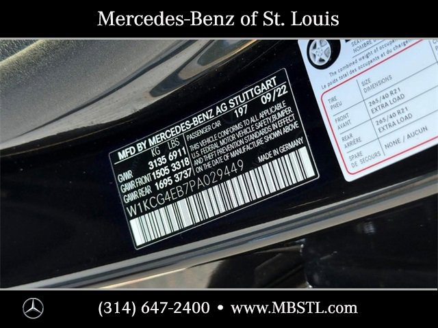 Certified 2023 Mercedes-Benz EQS 580 580 image 23