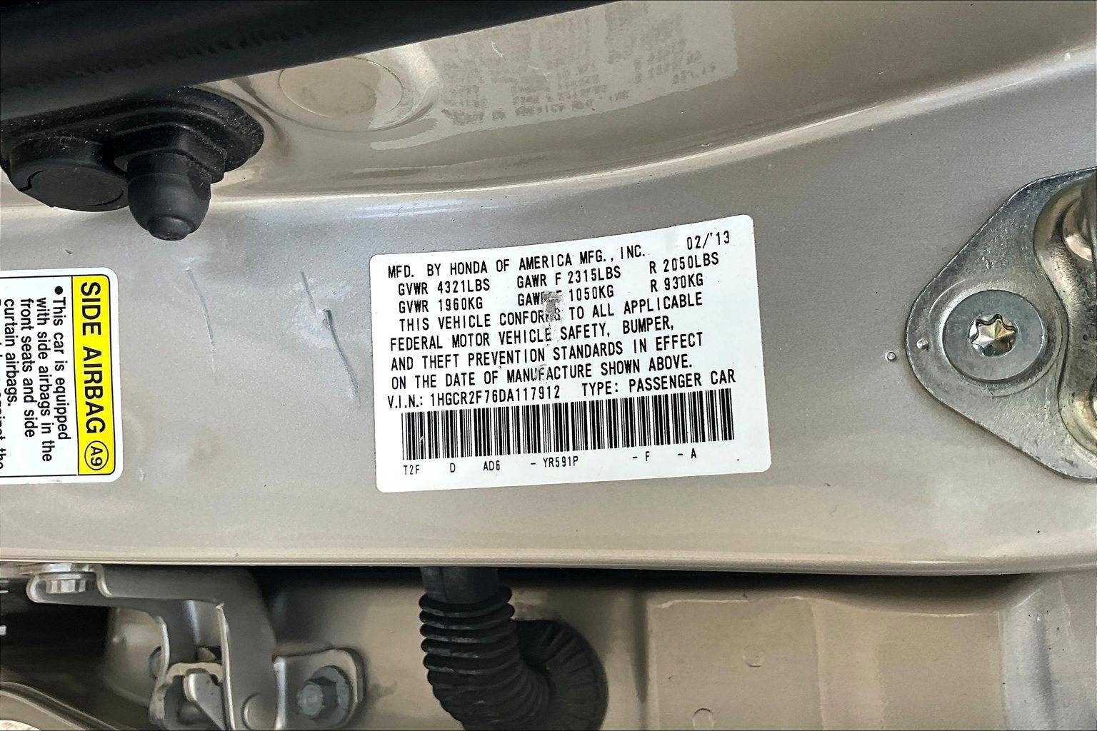 Used 2013 Honda Accord EX image 35
