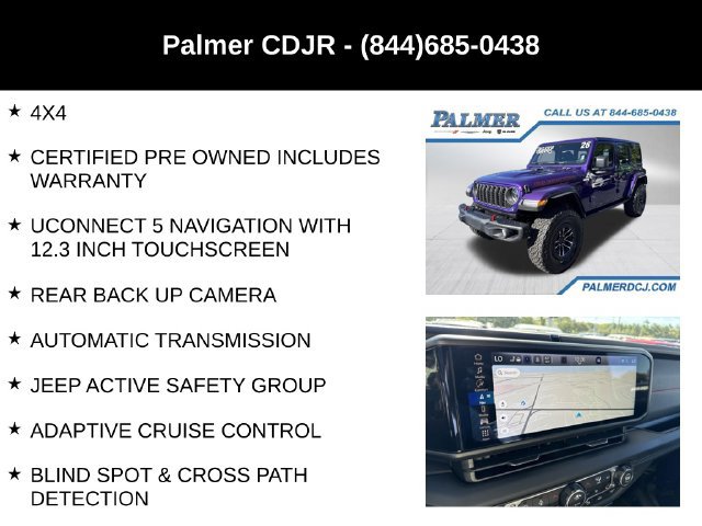 Used 2026 Jeep Wrangler Unlimited Rubicon AWD/4WD image 6