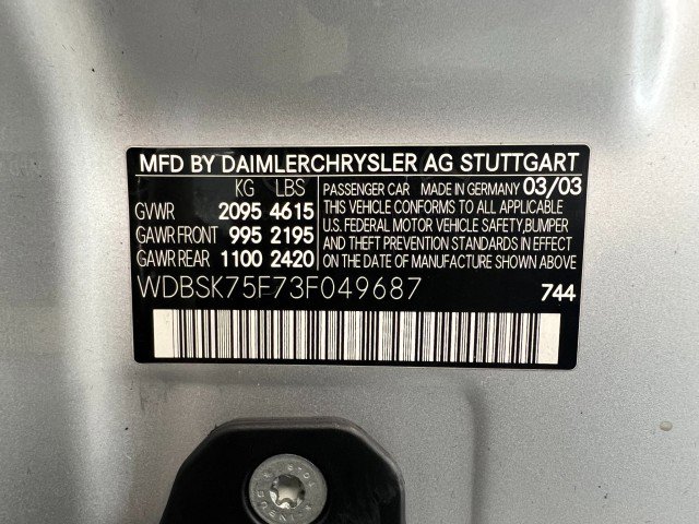 Used 2003 Mercedes-Benz SL 500 image 24