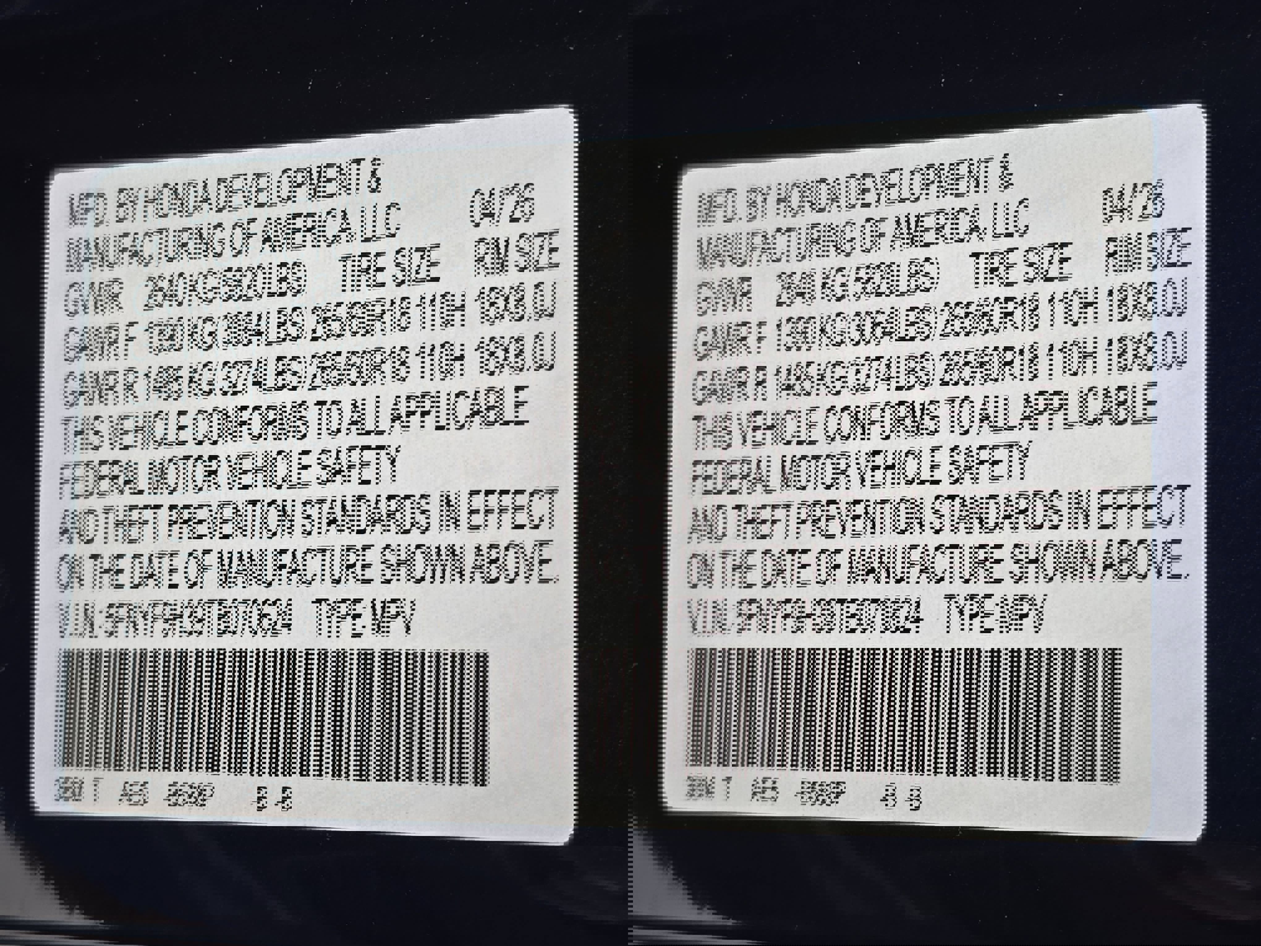 New 2026 Honda Passport RTL image 35