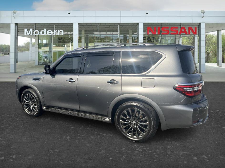 Certified 2024 Nissan Armada Platinum w/ Captain's Chairs Package image 2