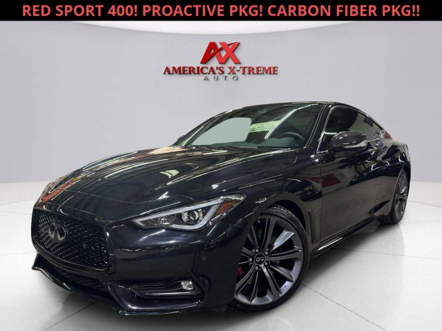 Used 2022 INFINITI Q60 Red Sport 400 w/ Carbon Fiber Package image 2