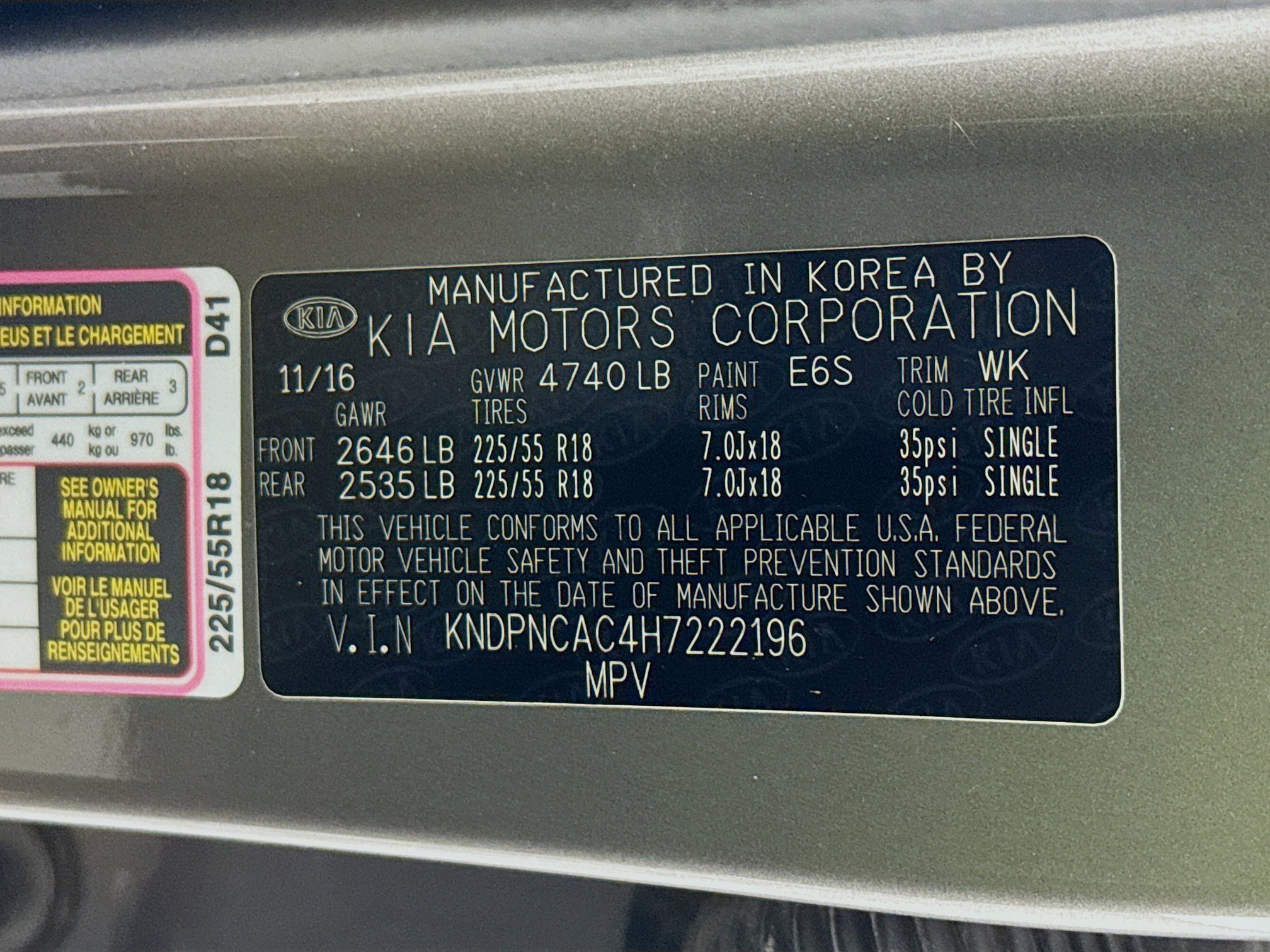 Used 2017 Kia Sportage EX w/ EX Technology Package image 39