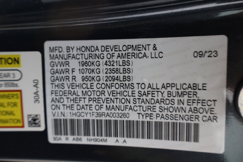 Used 2024 Honda Accord EX image 32