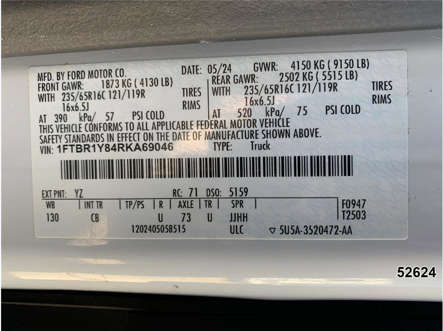 Used 2024 Ford Transit 250 Low Roof w/ Exterior Upgrade Package image 20