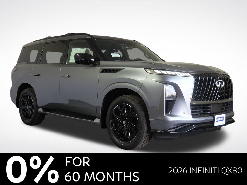 New 2026 INFINITI QX80 4WD w/ Sport Exterior Package