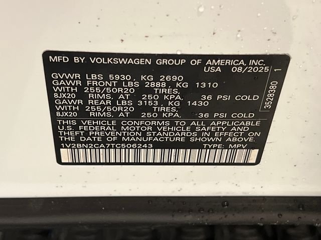 New 2026 Volkswagen Atlas SEL AWD/4WD image 22