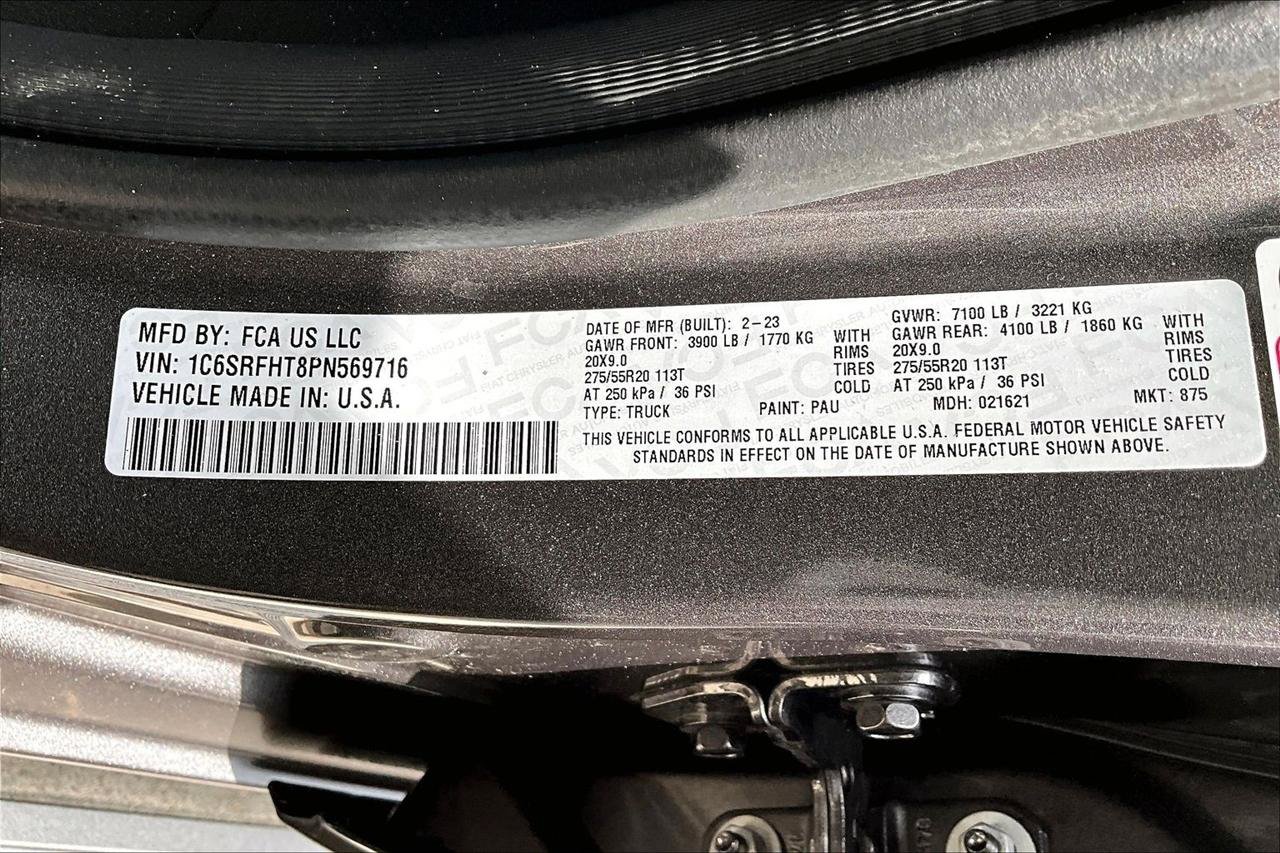 Used 2023 RAM 1500 Limited AWD/4WD image 21