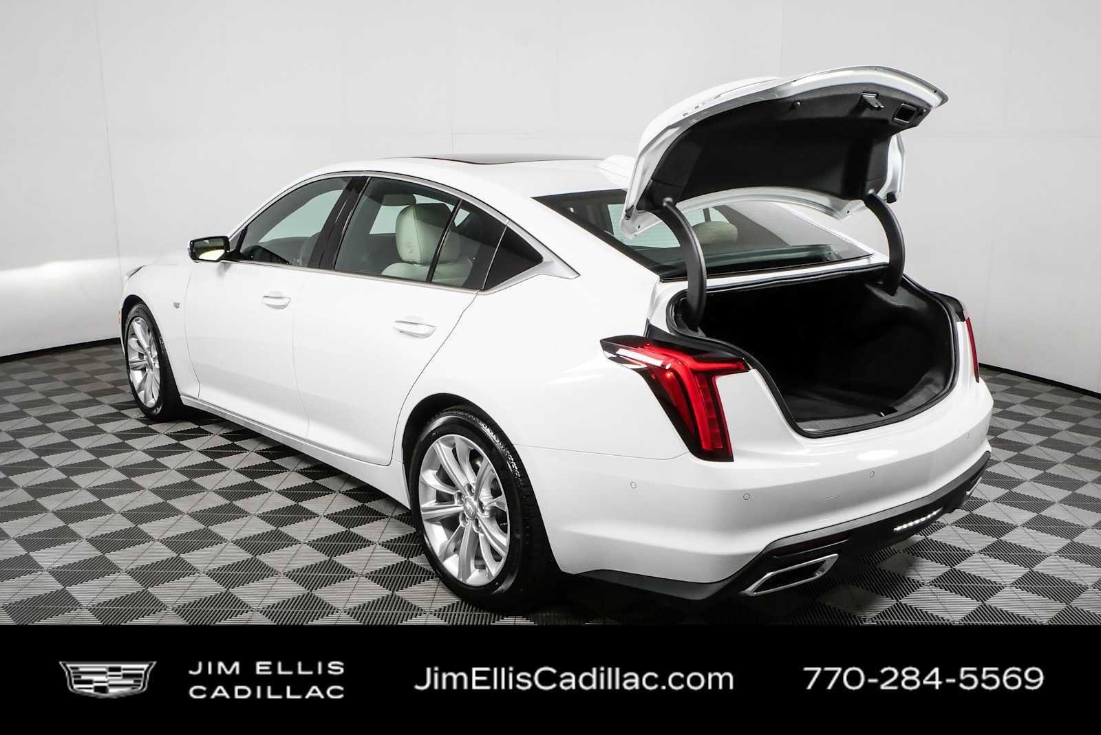 Certified 2025 Cadillac CT5 Premium Luxury w/ Sun And Sound Package RWD image 34