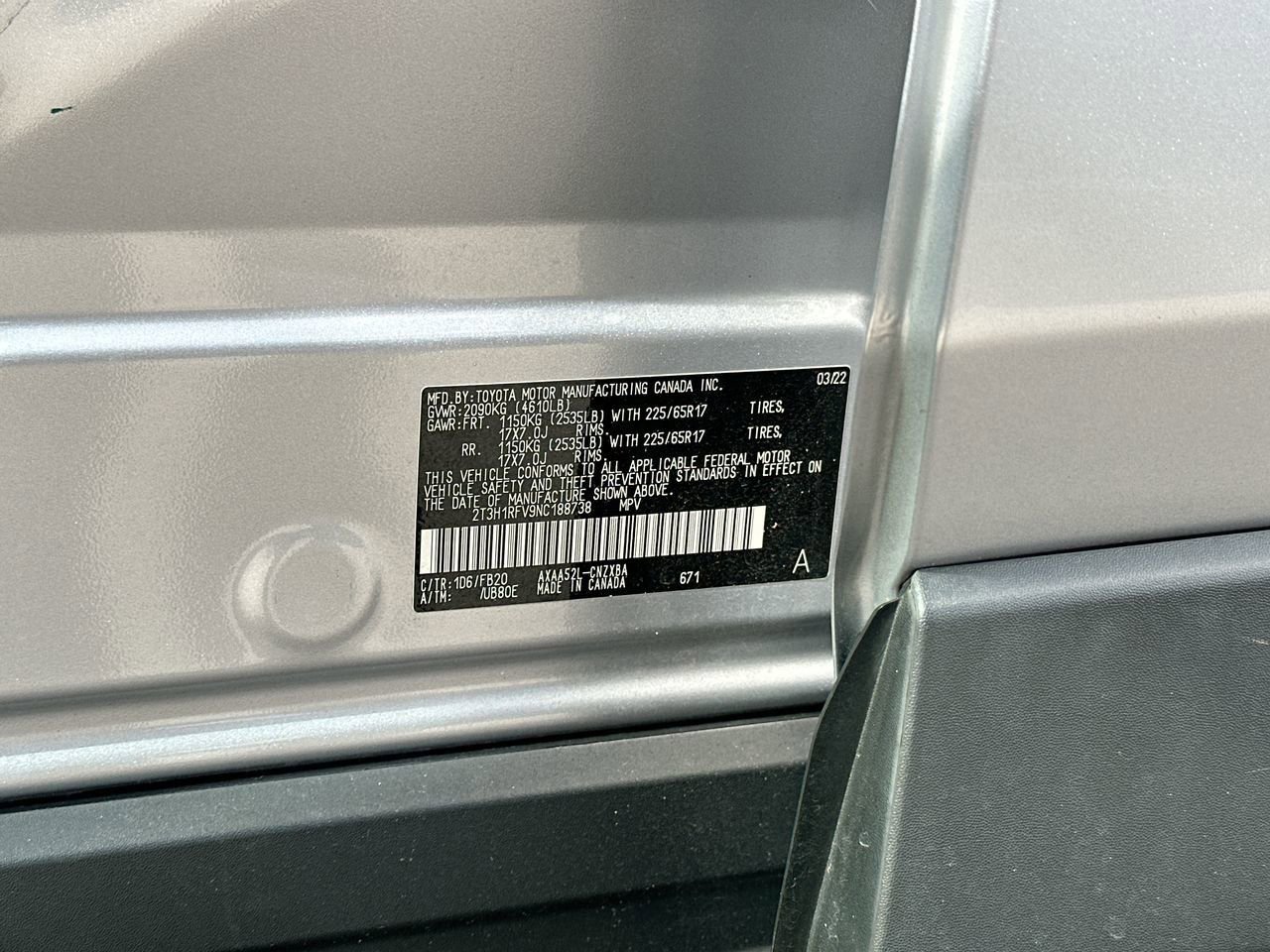 Used 2022 Toyota RAV4 LE image 30