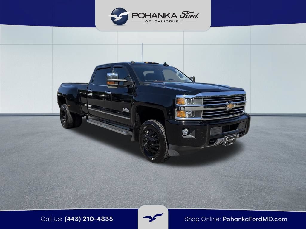 Used 2015 Chevrolet Silverado 3500 High Country w/ Duramax Plus Package AWD/4WD image 2