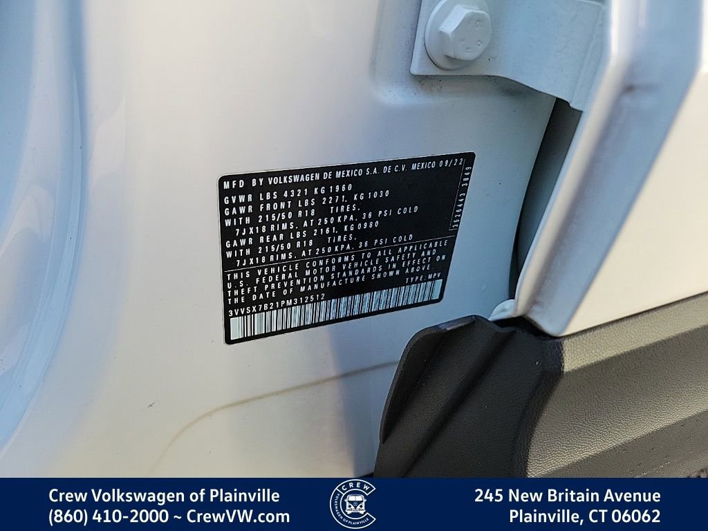 Certified 2023 Volkswagen Taos SE image 35