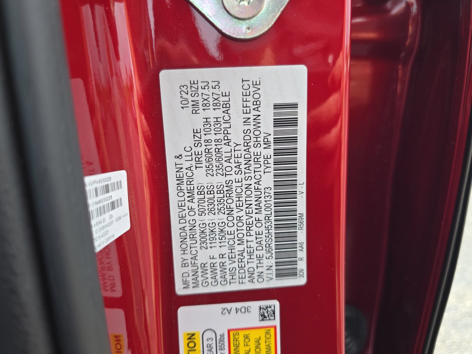 Certified 2024 Honda CR-V Sport image 31