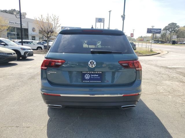Certified 2021 Volkswagen Tiguan SE w/ Panoramic Sunroof Package image 5