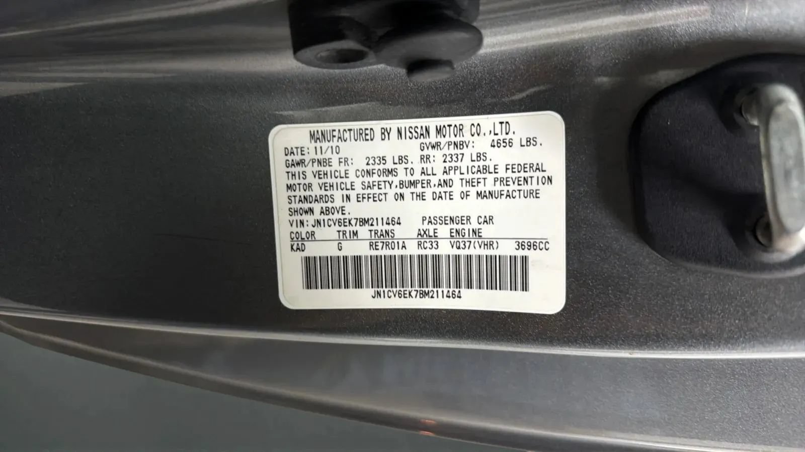 Used 2011 INFINITI G37 Journey w/ Premium Pkg RWD image 25