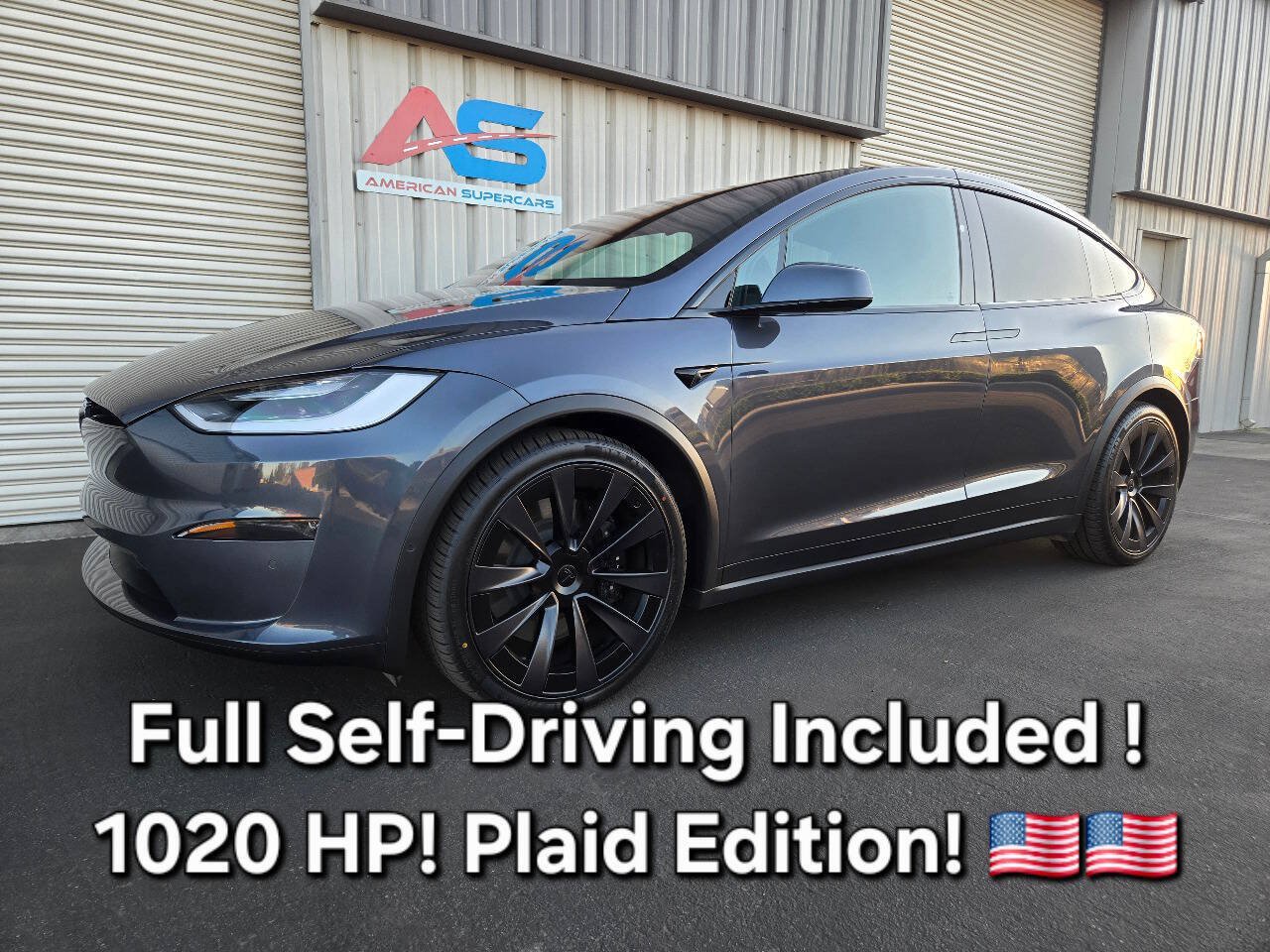 Used 2022 Tesla Model X Plaid AWD/4WD image 2