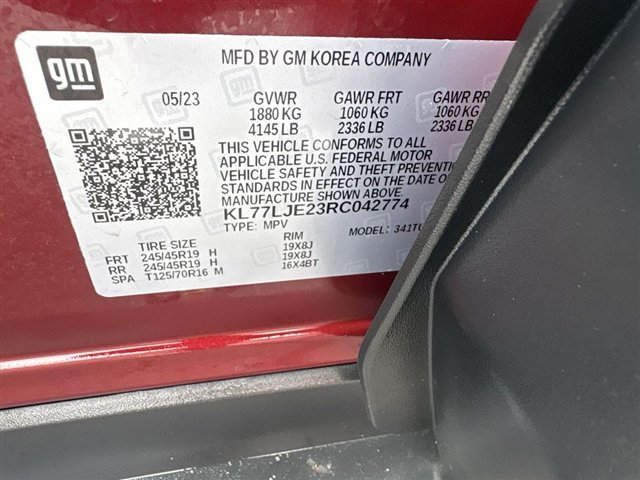 Certified 2024 Chevrolet Trax RS w/ Driver Confidence Package FWD image 32