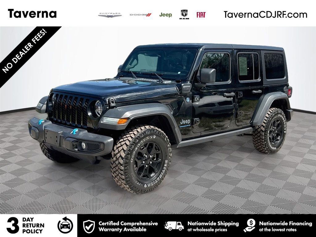 Certified 2023 Jeep Wrangler Unlimited w/ Cold Weather Group