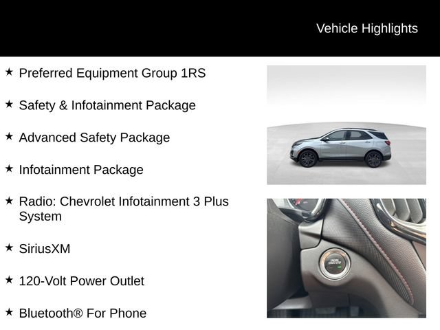 Certified 2024 Chevrolet Equinox RS AWD/4WD image 3